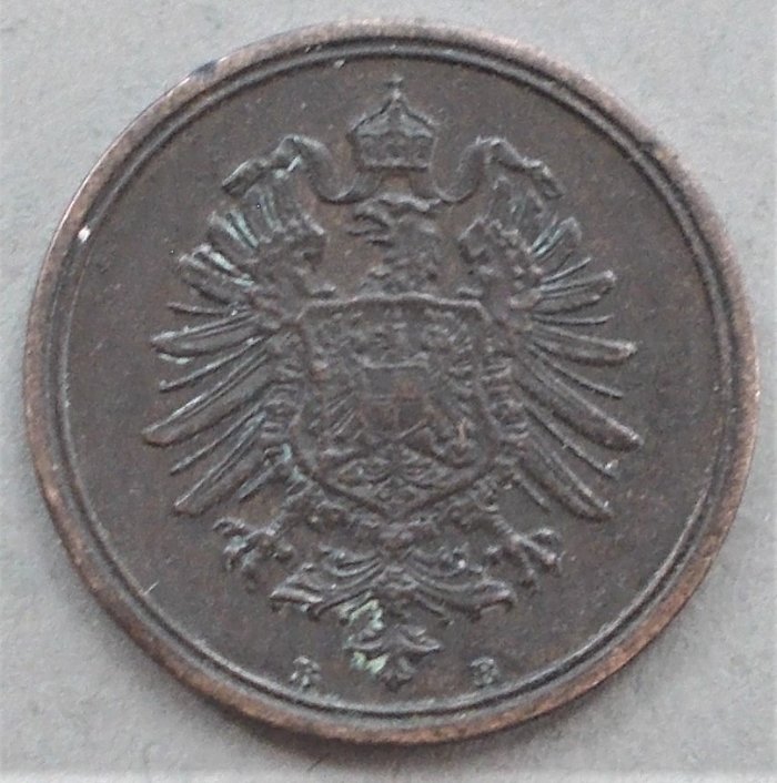 1876-B-Hanover-Germany-1-Pfennig